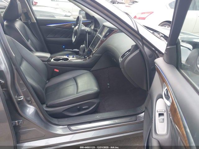 2018 Infiniti Q50 3.0t Luxe მანქანა იყიდება აუქციონზე, vin: JN1EV7AR9JM441409, აუქციონის ნომერი: 44051123