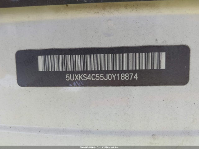 5UXKS4C55J0Y18874 BMW X5 Xdrive35d