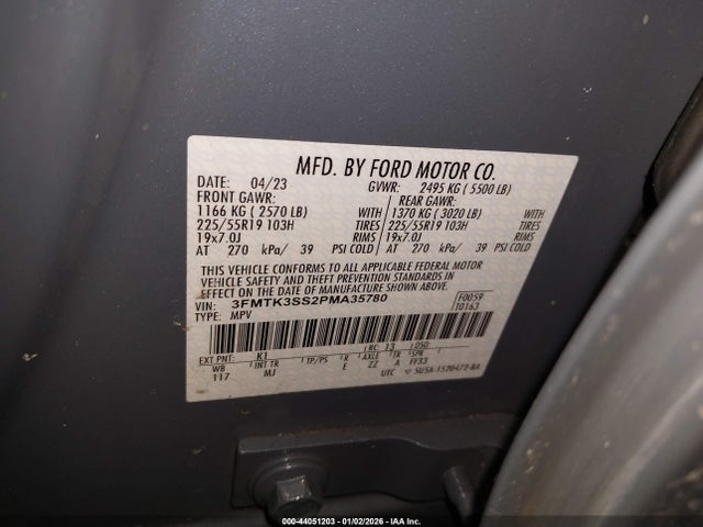 Ford Mustang Mach-e Premium 2023 3FMTK3SS2PMA35780 Image 9