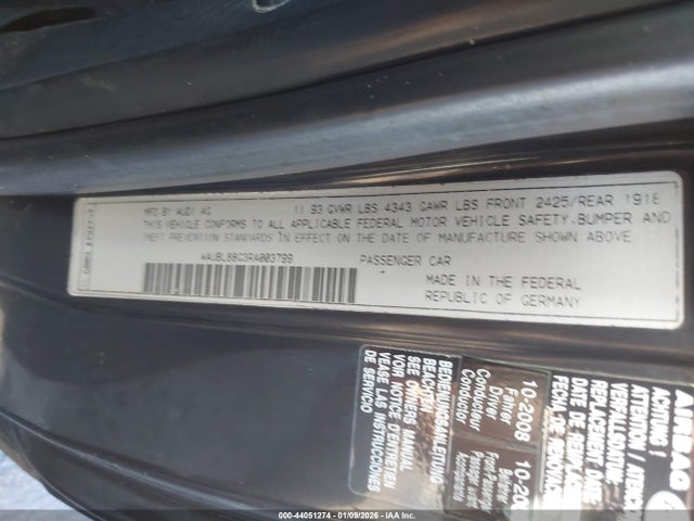 1994 AUDI CABRIOLET WAUBL88G3RA003799 Photo 8