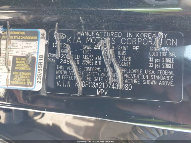 2013 KIA SPORTAGE KNDPC3A21D7431080 Photo 8