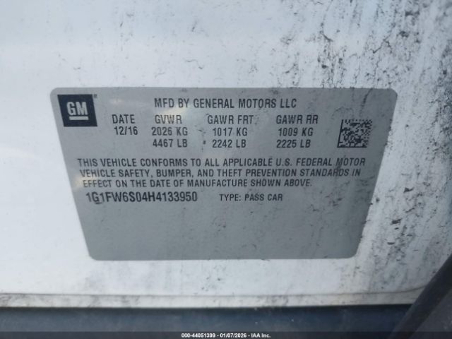 2017 CHEVROLET BOLT EV 1G1FW6S04H4133950 Photo 8