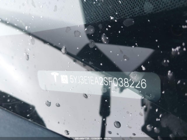 2025 TESLA MODEL 3 5YJ3E1EA2SF038226 Photo 8