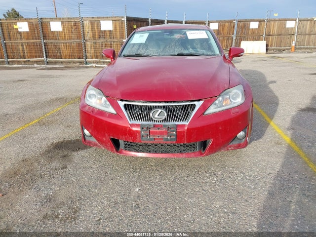 44051725 :رقم المزاد ، JTHCE5C26B5001943 vin ، 2011 Lexus Is 350 مزاد بيع