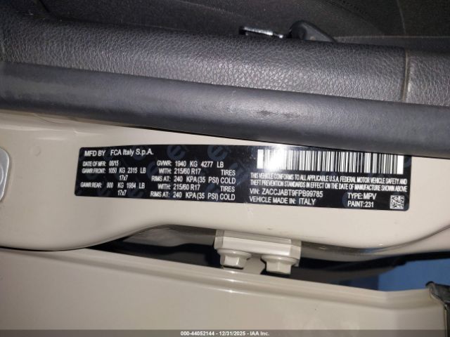 2015 JEEP RENEGADE ZACCJABT9FPB99785 Photo 8