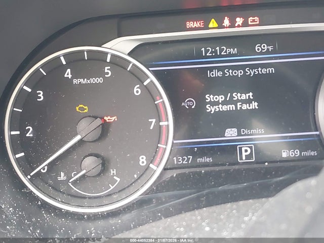 2025 Nissan Sentra Sv მანქანა იყიდება აუქციონზე, vin: 3N1AB8CVXSY328669, აუქციონის ნომერი: 44052384