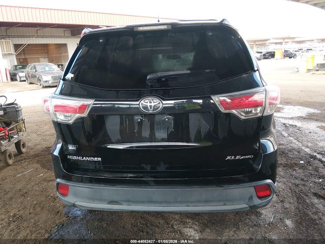 5TDJKRFH4GS502114 Toyota Highlander Xle V6