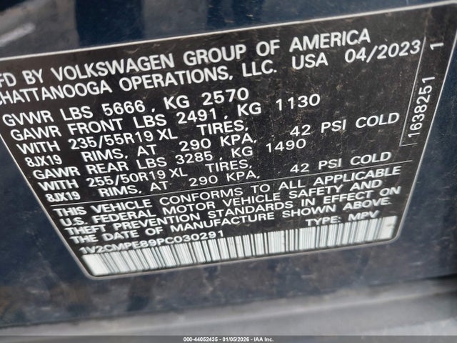 1V2CMPE89PC030291 Volkswagen ID.4 PRO