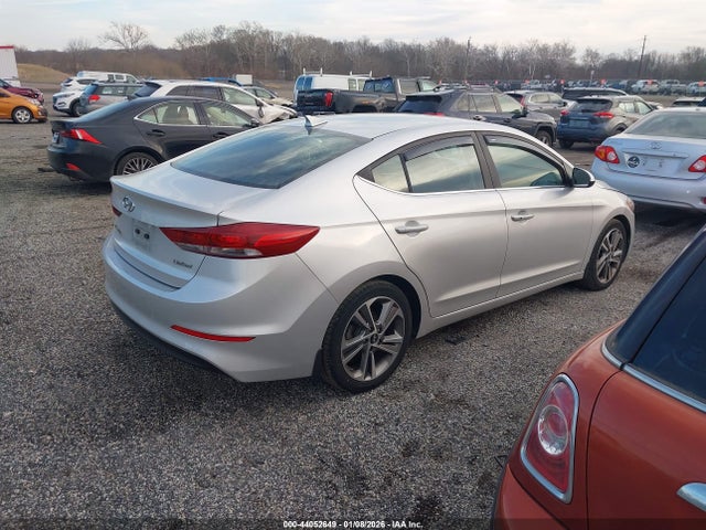 5NPD84LF4JH293312 Hyundai Elantra Limited