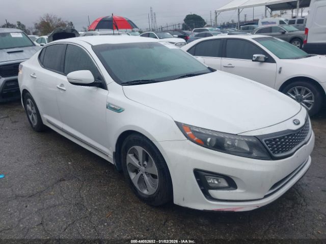 2016 KIA OPTIMA HYBRID KNAGM4AD9G5096829