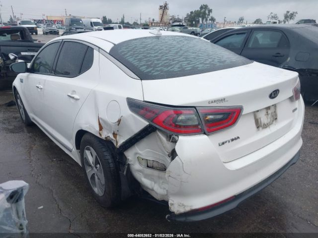 2016 KIA OPTIMA HYBRID KNAGM4AD9G5096829 Photo 2