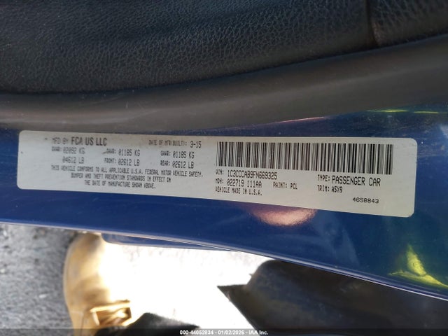 Chrysler 200 Limited 2015 1C3CCCAB9FN669325 Image 9