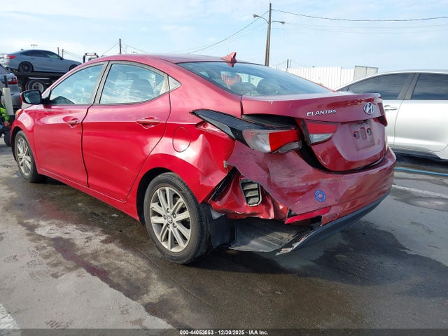 KMHDH4AE8FU354924 Hyundai ELANTRA SE