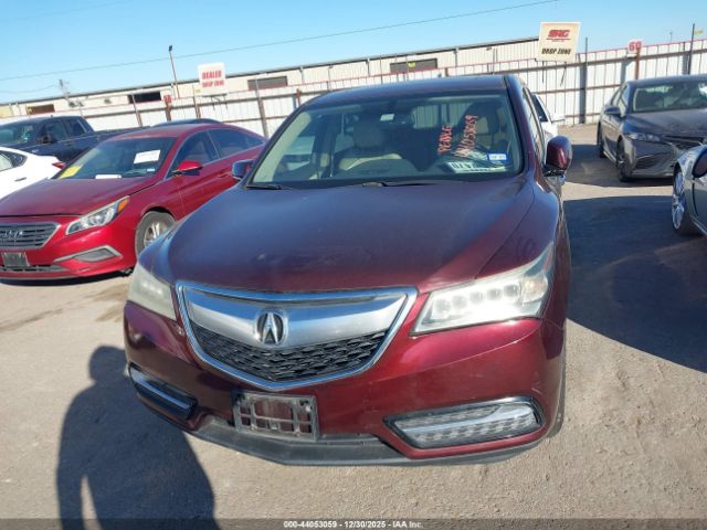 2014 ACURA MDX 5FRYD3H29EB003680 Photo 5