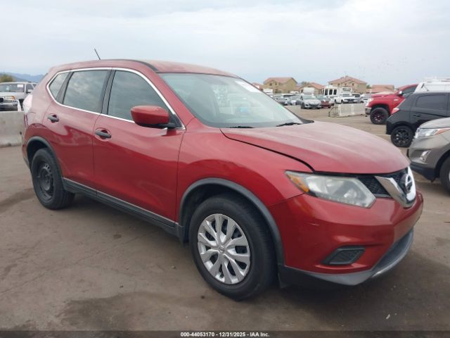 2016 NISSAN ROGUE KNMAT2MTXGP625423
