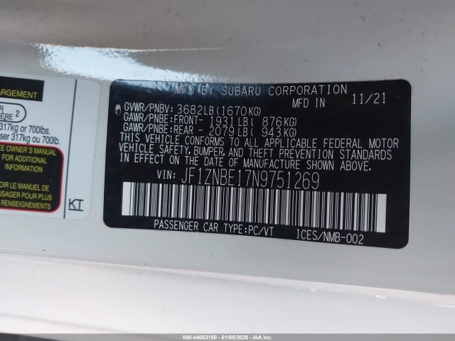 2022 TOYOTA GR86 JF1ZNBE17N9751269 Photo 8