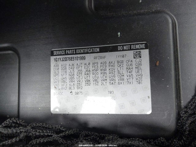 2014 CHEVROLET CORVETTE STINGRAY 1G1YJ2D76E5101999 Photo 8