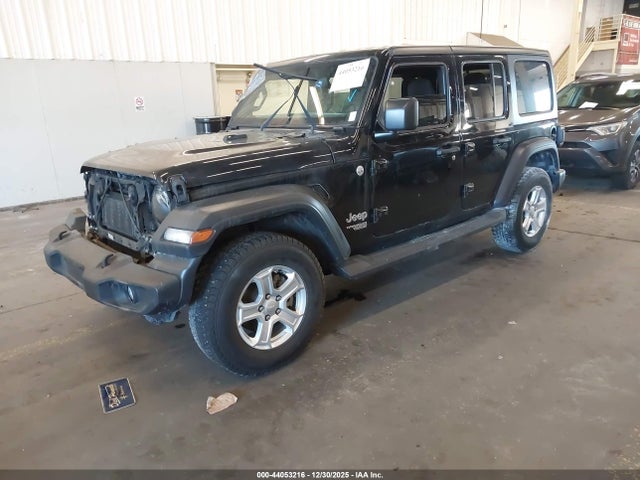 1C4HJXDN1JW191800 Jeep Wrangler Unlimited Sport S 4x4