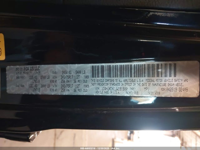 1C4HJXDN1JW191800 Jeep Wrangler Unlimited Sport S 4x4