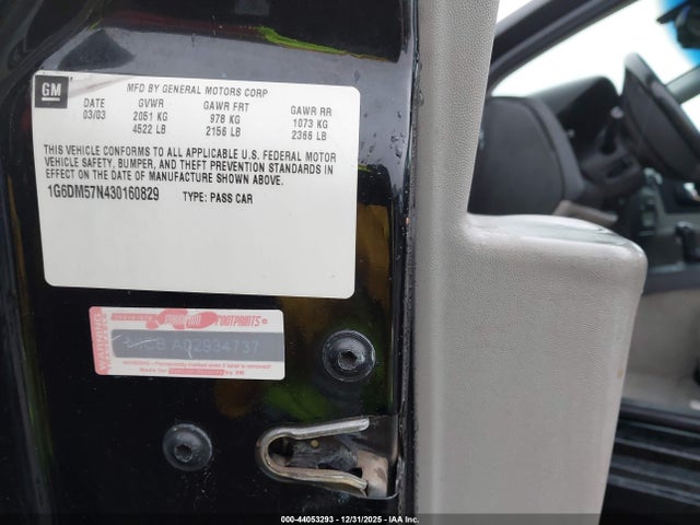 2003 CADILLAC CTS 1G6DM57N430160829 Photo 8