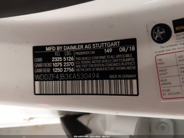 2019 MERCEDES-BENZ E 300 WDDZF4JB3KA530494 Photo 8