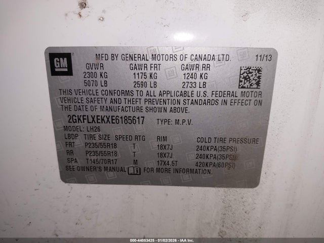 2GKFLXEKXE6185617 GMC Terrain Slt-1