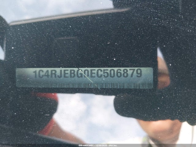 44053451 :رقم المزاد ، 1C4RJEBG0EC506879 vin ، 2014 Jeep Grand Cherokee Limited مزاد بيع
