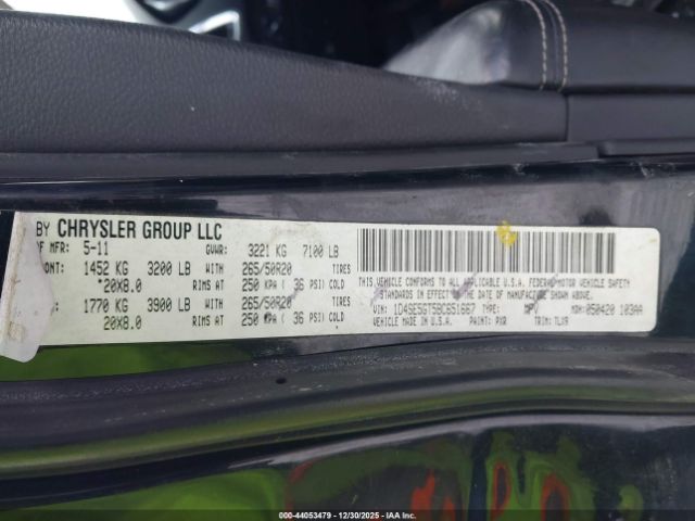 2011 DODGE DURANGO 1D4SE5GT5BC651667 Photo 8