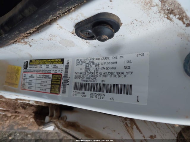 Toyota Sequoia 1794 Edition 2025 7SVAAABA3SX070217 Image 9