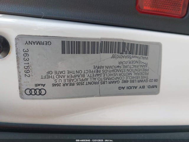 2024 AUDI A5 SPORTBACK WAUFACF55RA010765 Photo 8