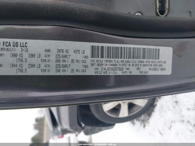 1C4NJRFBXGD673624 Jeep Patriot High Altitude Edition