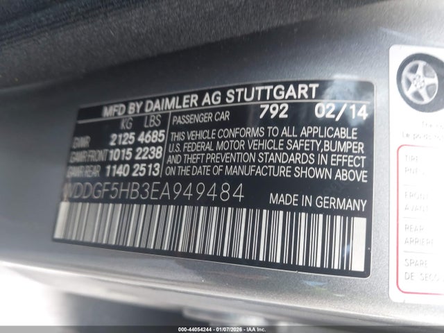 2014 MERCEDES-BENZ C 350 WDDGF5HB3EA949484 Photo 8