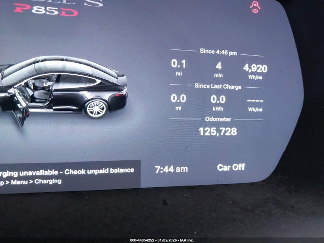 2014 TESLA MODEL S 5YJSA1H28EFP64219 Photo 6