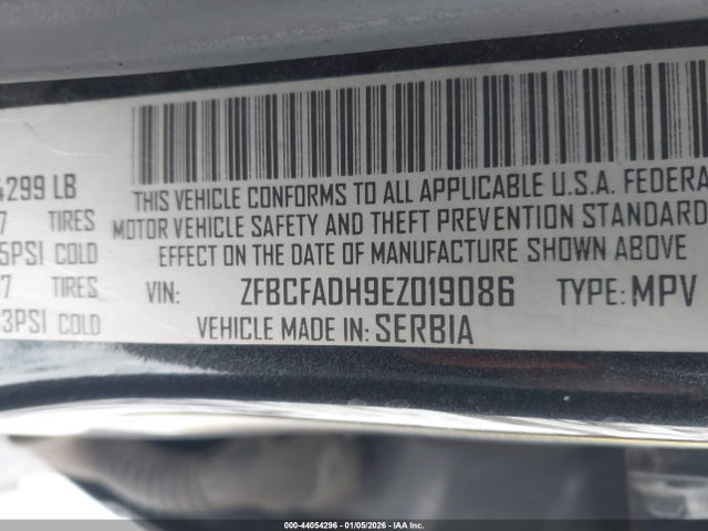 2014 FIAT 500L ZFBCFADH9EZ019086 Photo 8