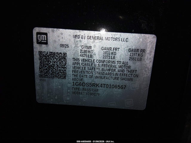 2026 CADILLAC CT5 1G6DS5RK4T0106567 Photo 8