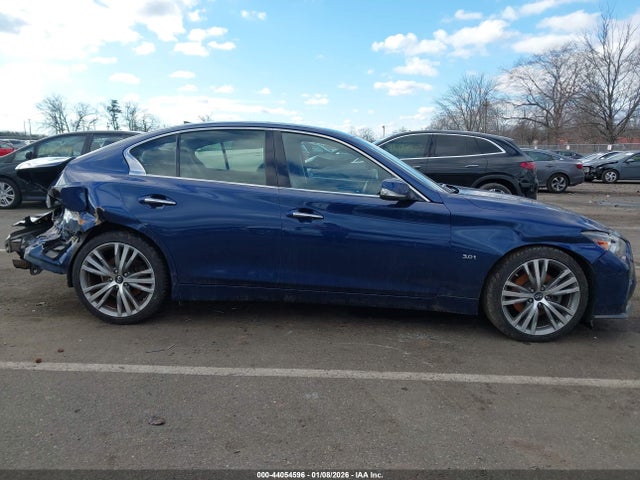 2019 Infiniti Q50 მანქანა იყიდება აუქციონზე, vin: JN1EV7AR0KM550178, აუქციონის ნომერი: 44054596