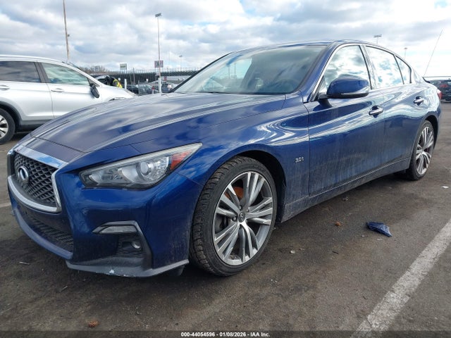 2019 Infiniti Q50 მანქანა იყიდება აუქციონზე, vin: JN1EV7AR0KM550178, აუქციონის ნომერი: 44054596