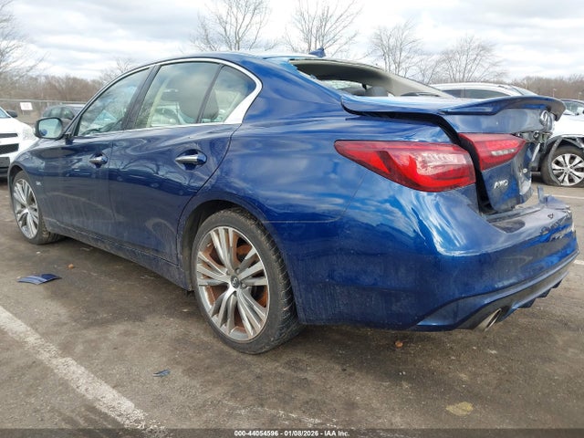 2019 Infiniti Q50 მანქანა იყიდება აუქციონზე, vin: JN1EV7AR0KM550178, აუქციონის ნომერი: 44054596