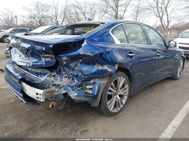 2019 Infiniti Q50 მანქანა იყიდება აუქციონზე, vin: JN1EV7AR0KM550178, აუქციონის ნომერი: 44054596