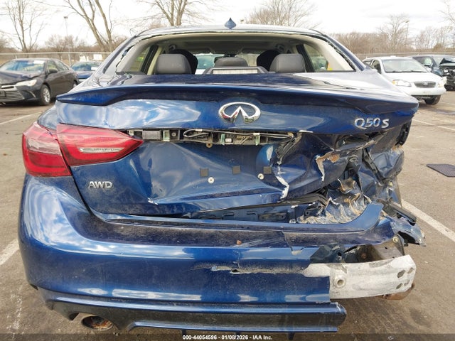 2019 Infiniti Q50 მანქანა იყიდება აუქციონზე, vin: JN1EV7AR0KM550178, აუქციონის ნომერი: 44054596