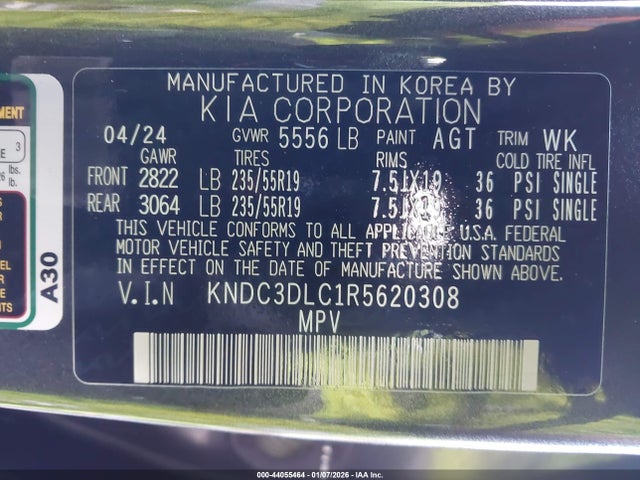 KIA Ev6 Light Long Range 2024 KNDC3DLC1R5620308 Image 9