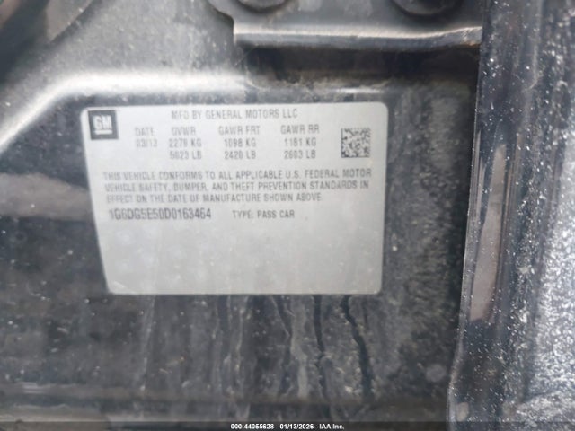 2013 CADILLAC CTS 1G6DG5E50D0163464 Photo 8