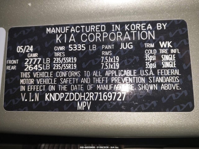 2024 KIA SPORTAGE PLUG-IN HYBRID KNDPZDDH2R7169727 Photo 8