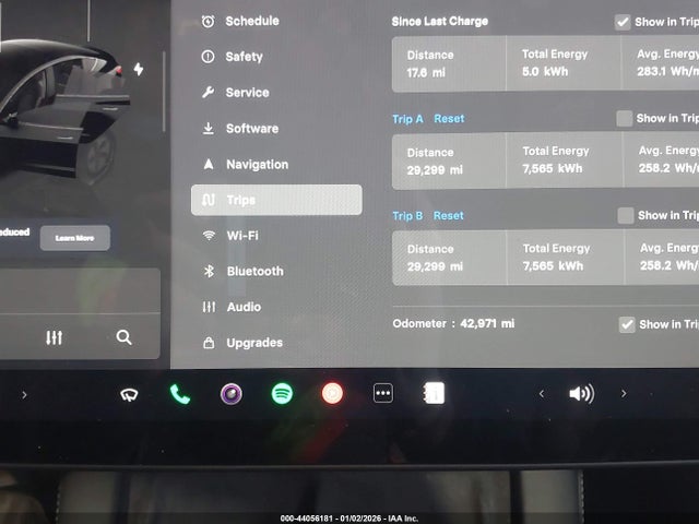 44056181 :رقم المزاد ، 5YJ3E1EB1NF160511 vin ، 2022 Tesla Model 3 Long Range Dual Motor All-wheel Drive مزاد بيع