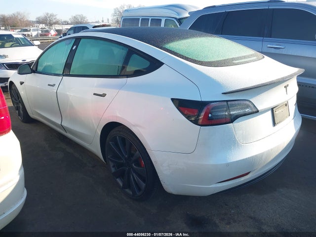 44056230 :رقم المزاد ، 5YJ3E1EC6LF742030 vin ، 2020 Tesla Model 3 Performance Dual Motor All-wheel Drive مزاد بيع