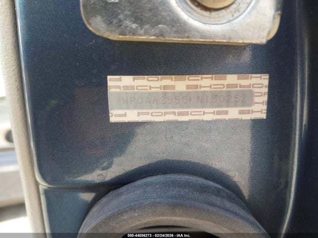 1989 PORSCHE 944 WP0AA2955KN150252 Photo 8