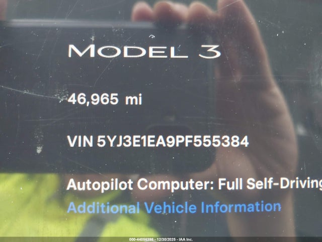 Tesla Model 3 Rear-wheel Drive 2023 5YJ3E1EA9PF555384 Image 16