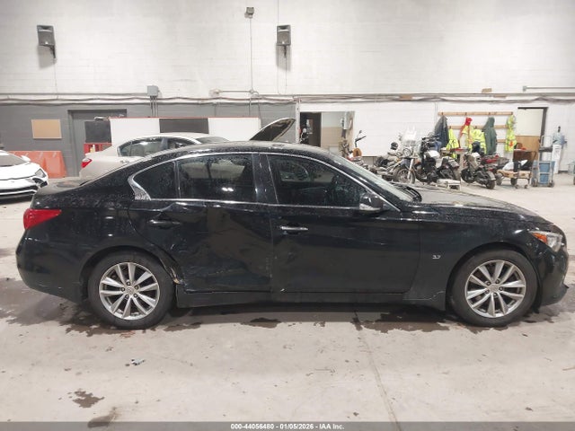 2014 Infiniti Q50 Premium მანქანა იყიდება აუქციონზე, vin: JN1BV7AR1EM701326, აუქციონის ნომერი: 44056480