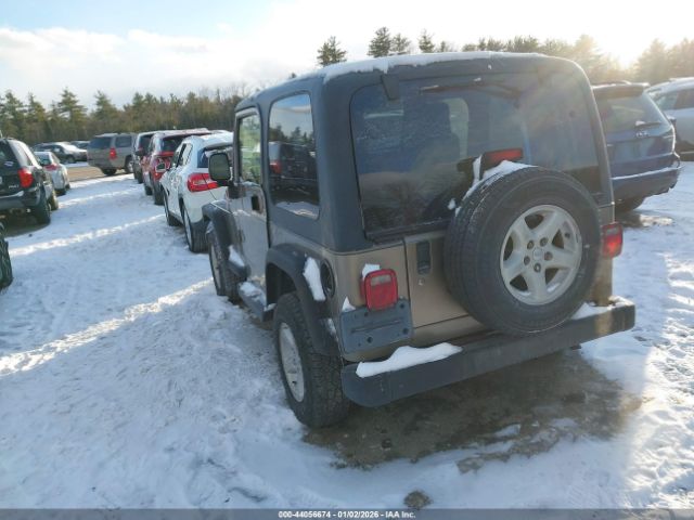 2003 JEEP WRANGLER 1J4FA49SX3P307605 Photo 2