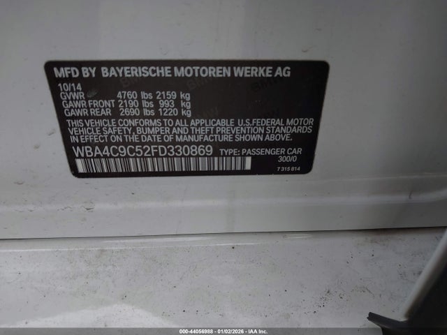 2015 BMW 428 GRAN COUPE WBA4C9C52FD330869 Photo 8